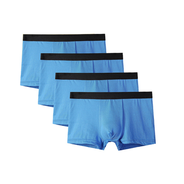 Mäns andningsbara boxerkalsonger, sexig underkläder, bekväma, 4-pack ZY505 No,