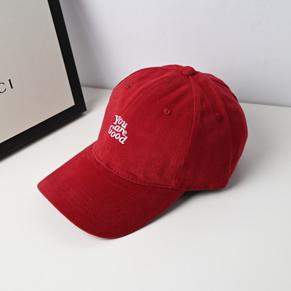 Broderad bokstavsbaseballkeps, justerbar solhatt, UV-skydd, utomhusparaply, vår och sommar network No,