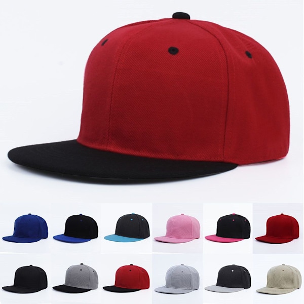 Retro Snapback-keps, Klassisk Baseballkeps, Utomhus Multifärgad Solhatt, Vårmode Yellow and Black No,