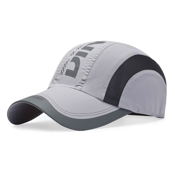 Andningsbar basebollkeps, UV-skydd för män och kvinnor, snabbtorkande keps för fritidssport, utomhus Navy Blue No,