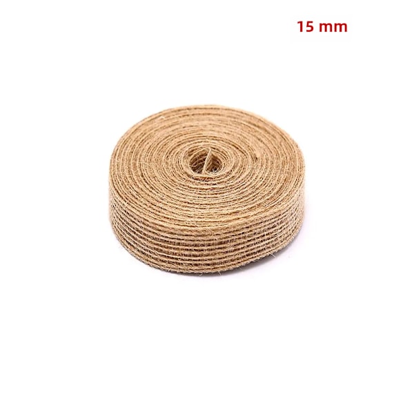 Fisk silke hamparep, fisk silke gult hamparep, fisk silke band, handgjord DIY rep, 10 meter per rulle WPHG153-15mm No,