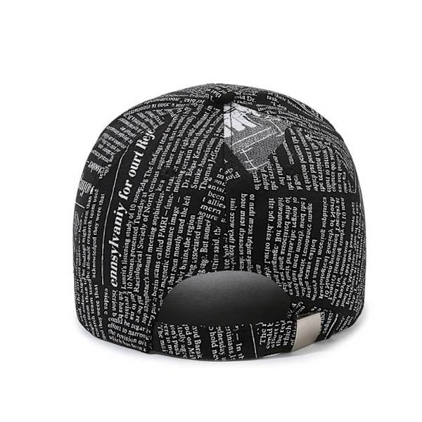 Graverade basebollkepsar för män och kvinnor, andningsbara solskyddskepsar, justerbara, hip-hop-stil, neutrala white No,