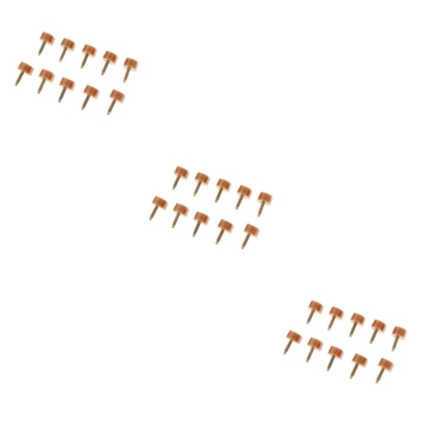 1/2/3/5 Högklackade spetsar Kranar Skoreparationsbyte Apricot Fine 10mm 10mm Thin Pin 3Set