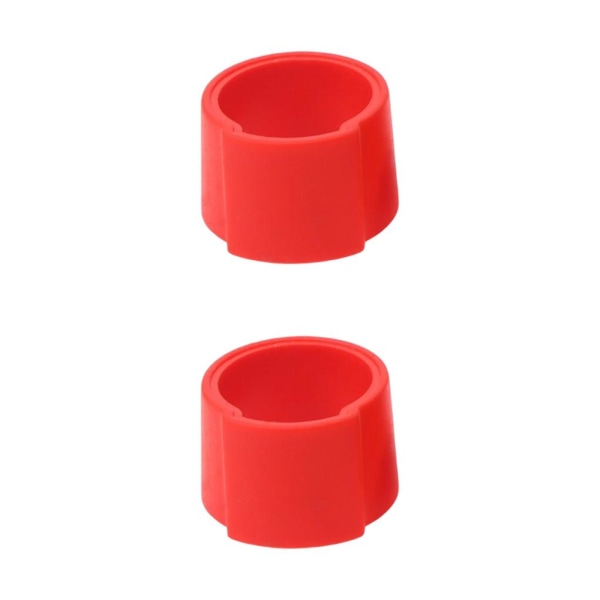 1/2/3/5 Silikon Saxofon Fästklämma Saxofon Tillbehör för Red 3 x 2cm 2Set