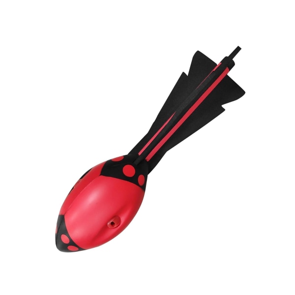 Howler Toy Whistler Ball visslande inomhus utomhus kul kasta red 32cm