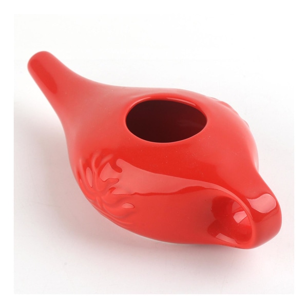 1/2/3/5 Keramik Neti Pot Leakproof Sinus Rinse Pot Tålig för Orange 19x9x6cm 1Set