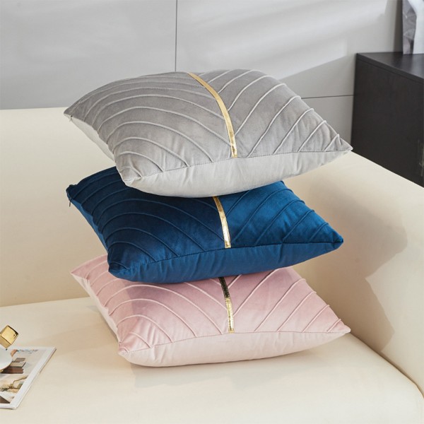 1/2/3 2st Polyester Soffa Heminredning Sammet Cover Med grey 1 Pc
