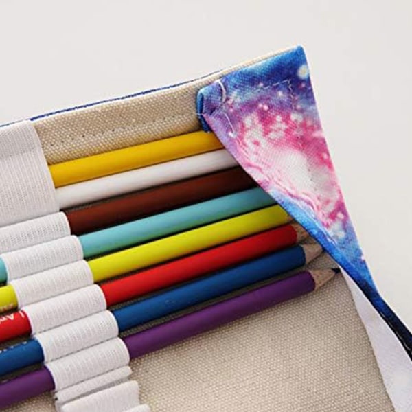 1/2/3/5 Premium Canvas Canvas Pencil Wrap för konstnärsstudenter 1Set