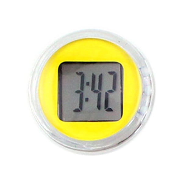 1/2/3/5 Vattentät Digital Display Clock Watch - Snygg och yellow 1 Pc