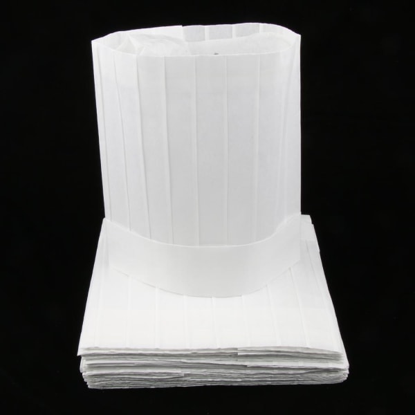 20x Kock Hatt Kock Cap Matservering White Flat 11 Inch