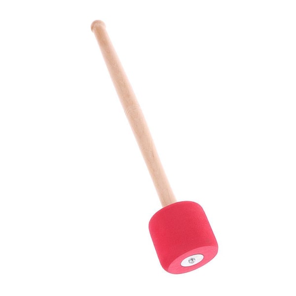 1/2 Bass Drum Mallet Stick Foam Mallet Percussion med trä 2Set