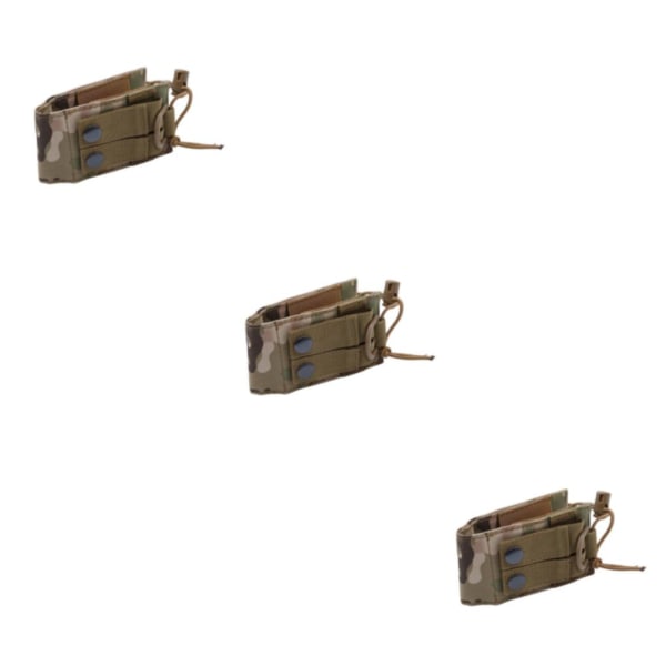 1/2/3/5 Radio Intercom Bag Interphone Magazine Pouch Hunting Green Camouflage 3PCS