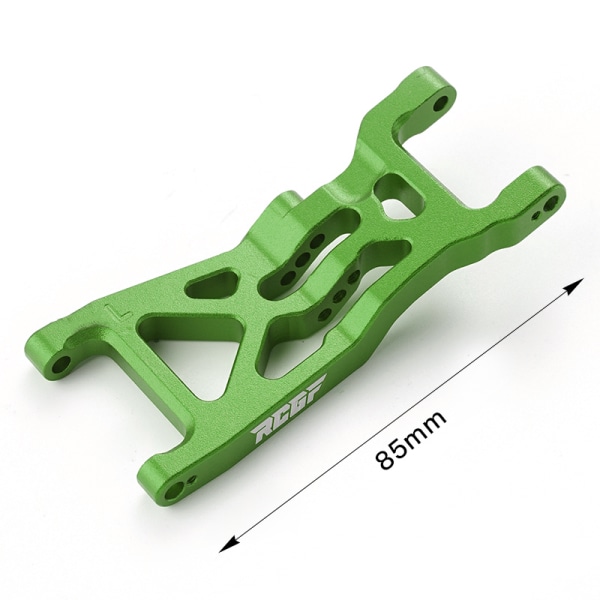 Aluminiumlegering Förbättrad främre undre upphängningsarm för 1/10 LOSI Green