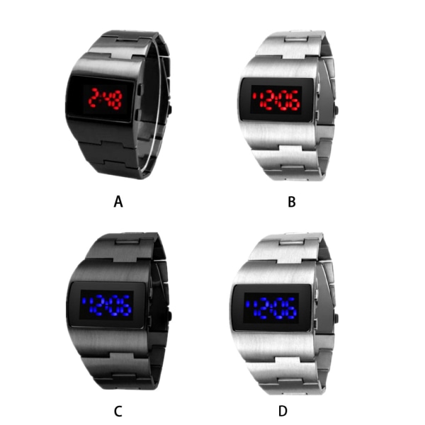 LED- watch Alloy med bred användning Stabil och hållbar LED Gun red light