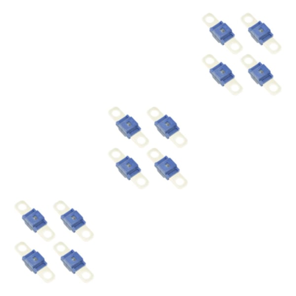 1/2/3/5 4 stycken plastisolator för högströmssäkring bred blue50A 8*4CM,4pcs 3PCS