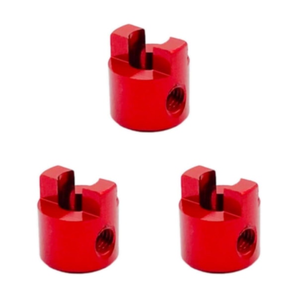 2/3/5 RC Boat Drive Metal Dog Shaft för RC Boat Drive Shaft 4mm red 3Set