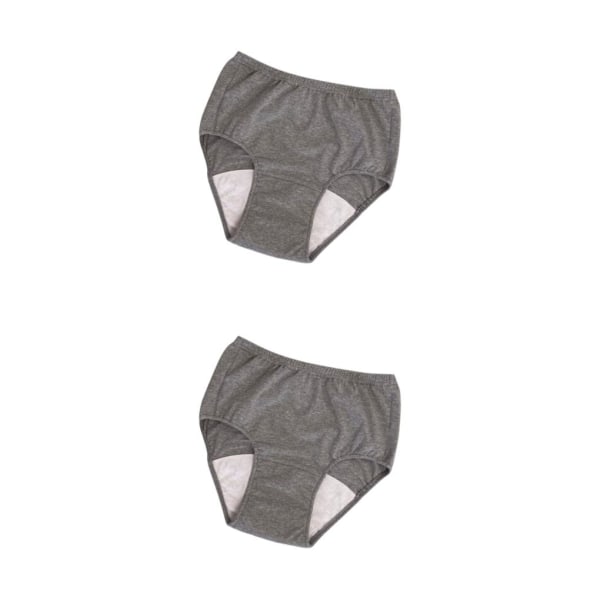 1/2/3/5 Herrblöja Tvättbar Bekväm Vattentät Återanvändbar Light Grey 3L 150CC 2Set