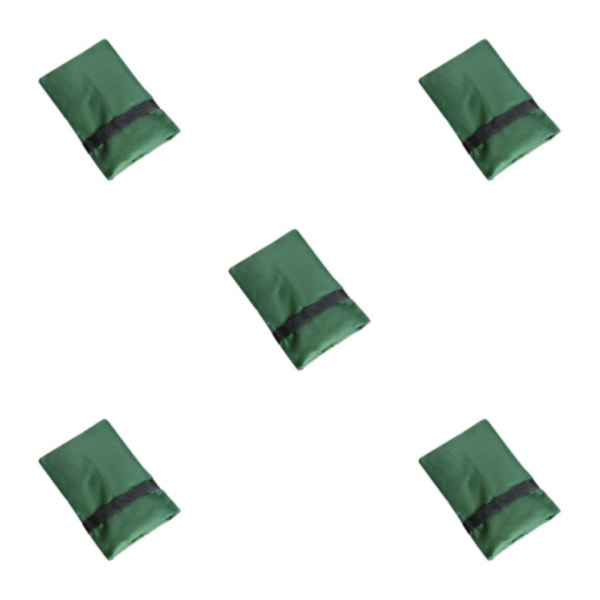 1/2/3/5 Universal Förtjockat cover För blackish green 5Set