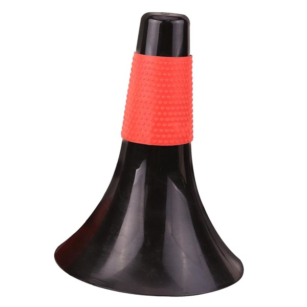 Sport Training Safety Cone för Fotboll Fotboll Säkerhetsparkering Black Red 6.7 x 6.7 x 9.3 Inch