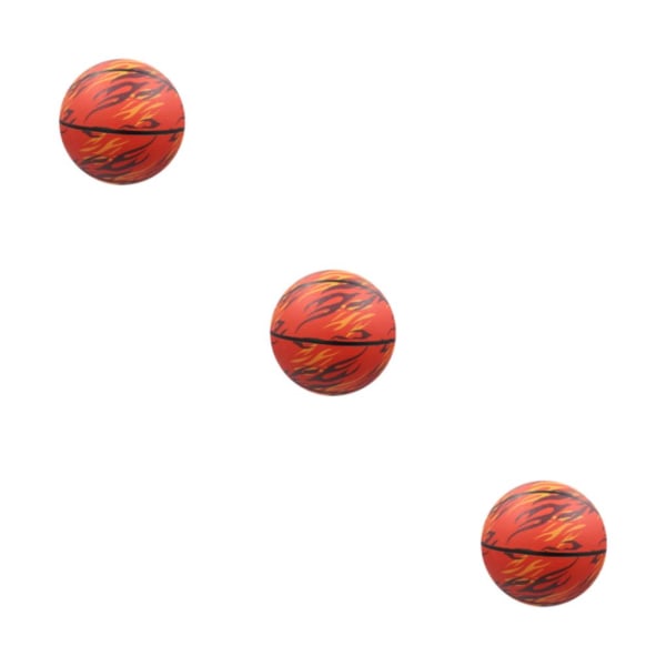 1/2/3 Slitstark barnbasket för träning och match Red- size 5 3Set
