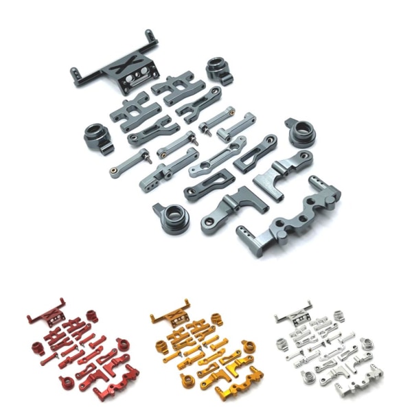 RCGOFOLLOW Uppgradera metalldelarsats RC-bildel Hållbar Full Titanium