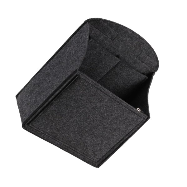 Premium filt ryggsäck Organizer för organisation Black L