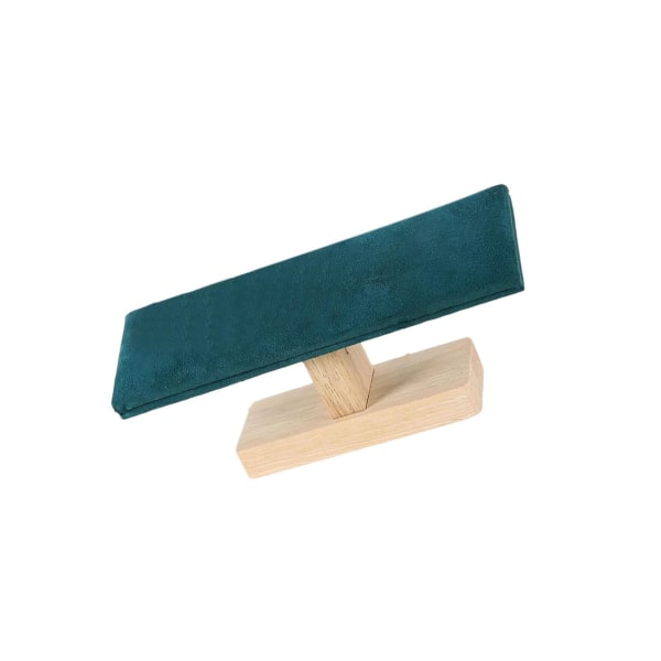 1/2 Bärbar Watch Display Stand Smycken Towers för sovrum Greenish 20 x 6 x 8cm 1Set