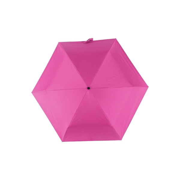 Lätt bärbart parasoll med roterande för solen rose red
