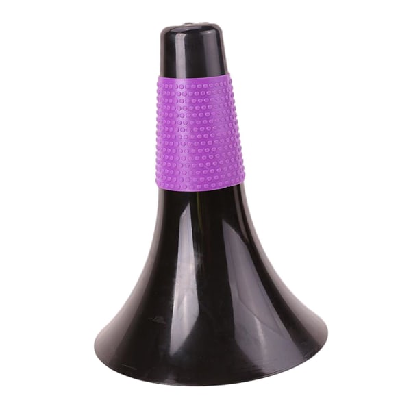 Sport Training Safety Cone för Fotboll Fotboll Säkerhetsparkering Black Purple 6.7 x 6.7 x 9.3 Inch