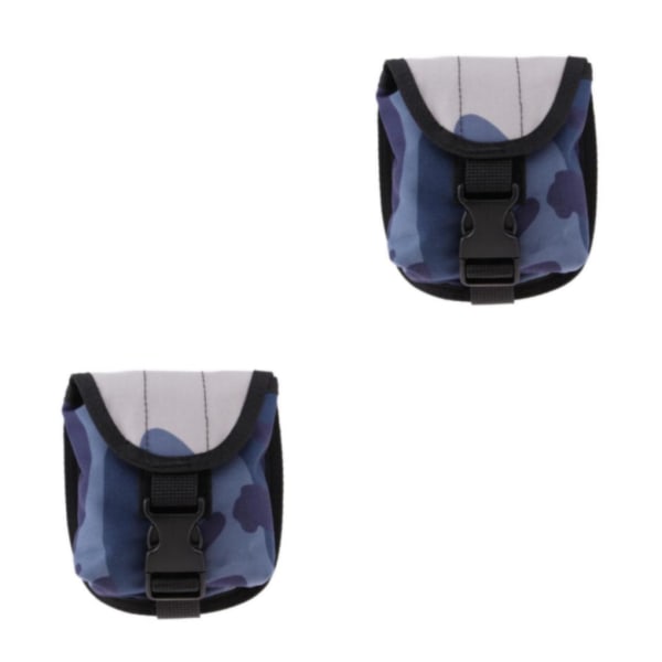 1/2/3 dykviktsficka med snabbkopplingsspänne Blue Camo 2Set