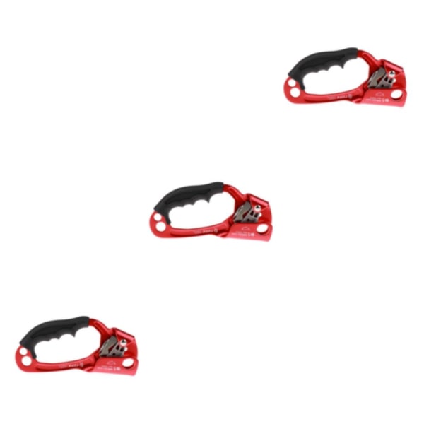 1/2/3/5 Utomhussport Bergsklättring Hand Ascender Device För Red Left Hand 22x8.6cm 3Set