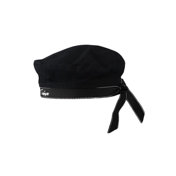 1/2/3 Sjömansmössa Stickad Mesh För Baskermössa Navy Mariner Cap Black 56cm-58cm 1Set