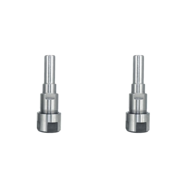 1/2/3/5 Diameter Shank Router Collet Extension För Chuck Hållare Silver 12.7mm 2Set