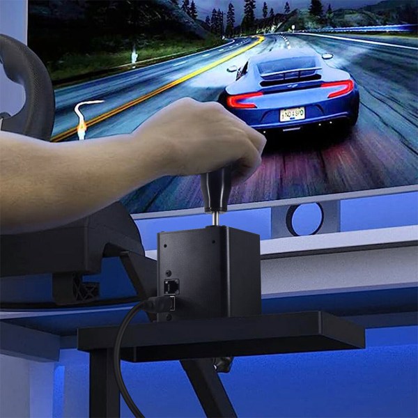 Logitechs Sim Racing Game Gear Shifter USB Plug And Play