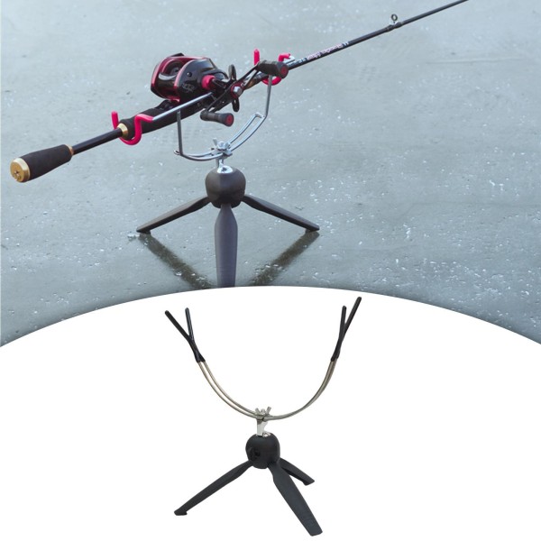 1/2 metallklämma på fiskespöhållare Fäste Rackanordning för U-shaped 1Set