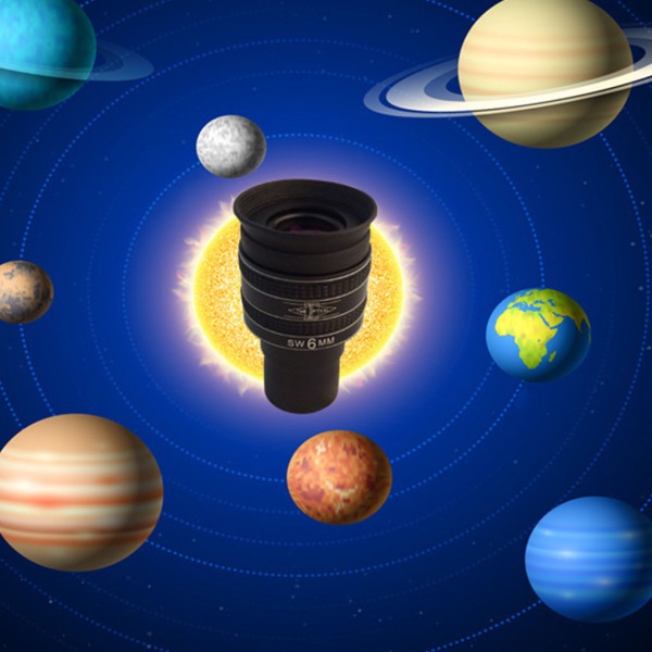 Universum Med Vidvinkel Astronomiska Teleskop Planetariskt 5MM