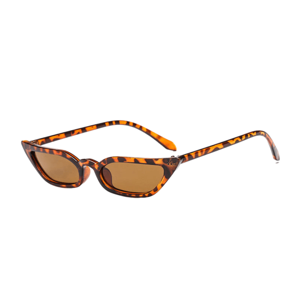 UV-skydd solglasögon för kvinnor Sportig stil material Leopard