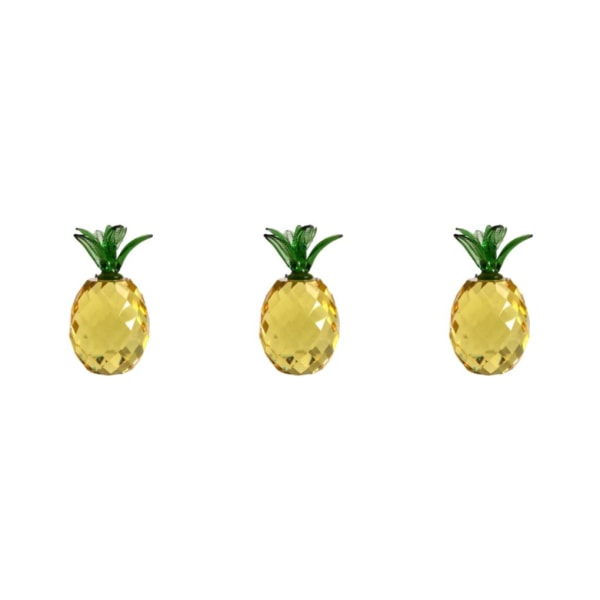 1/3 ananas frukter prydnad samlarobjekt Bröllop dekor 3Set