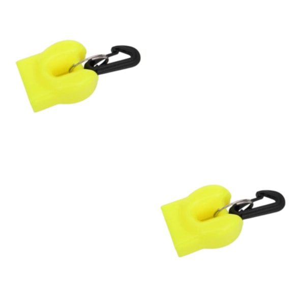 1/2/3/5 Dykning Skum-Ball Munstyckeshållare Regulator Retainer Yellow 55X40MM 2Set