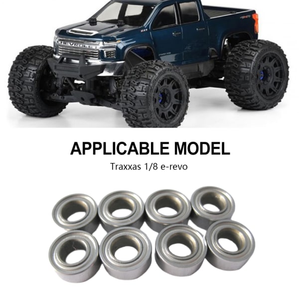 RCGOFOLLOW Lager RC Car Part Premium Kullager För 1/8 För