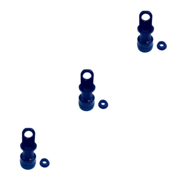 1/2/3/5 Quick Release Pedal Hållare Bike Pedal Spänne för För Black 10mm 3Set