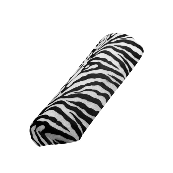 1/2/5 Nail Art kudde Tättvävt siden sammetstyg För zebra-stripe 1 Pc