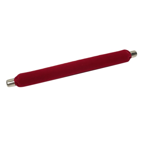 1/2/3/5 21cm Sammetssvamp Ring Bar Vanity Smycken Hållare Stick Red 8.27 Inch 1Set