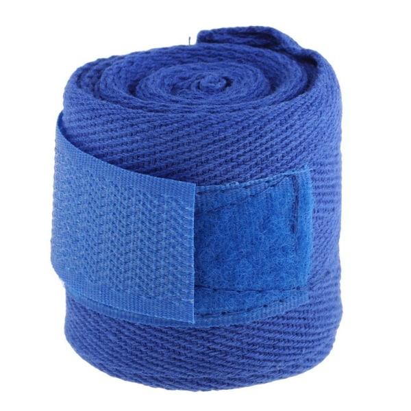 1/2/3/5 Boxning Hand Wraps Bomull MMA Martial Arts First blue 2.5m 1Set