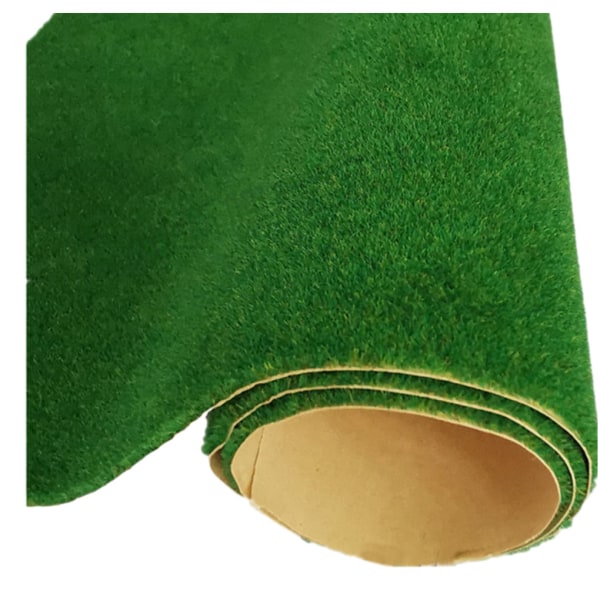 1/2/3/5 PVC Lågt underhåll konstgräs gräsmatta för realistisk 122 dark green 1Set