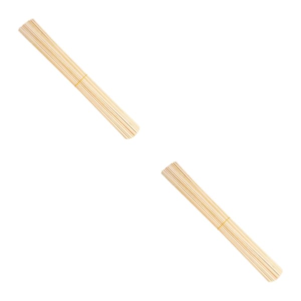 1/2/3 oavslutade pinnar hantverk Smidig gör-det-själv Drivved 20 stycken Bamboo 50 Pcs 5×500mm 2Set