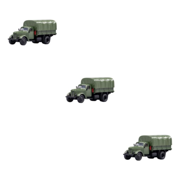1/3 Metal Diecast 1:64 Transport Truck S Gauge Miniatyr Style A 3Set