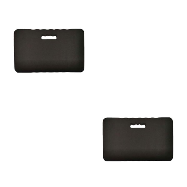 1/2 lätt och bärbar trädgårdsknäskydd för bekväm black 2Set