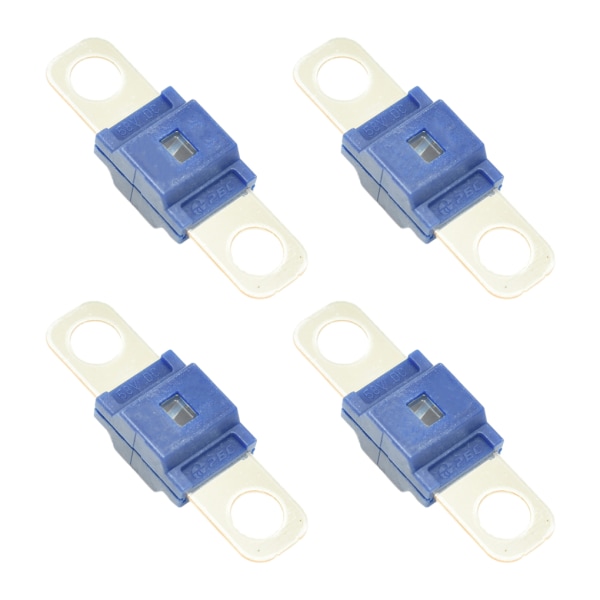 1/2/3/5 4 stycken plastisolator för högströmssäkring bred blue50A 8*4CM,4pcs 1 Pc