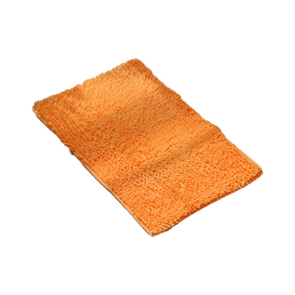 Chenille badmatta - stark vattenabsorption Utsökt tillverkad Orange 40cm*60cm